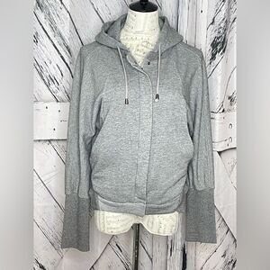 Bonnie Alex Gray Zip-Up Hoodie S/M